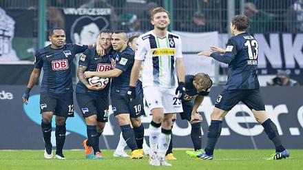 Das Tor von Julian Schieber war erst der zweite Saisontreffer des Berliners.