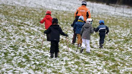 Mit dem Schnee ist es so eine Sache in diesen Tagen.