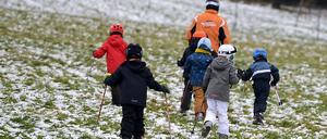 Mit dem Schnee ist es so eine Sache in diesen Tagen.