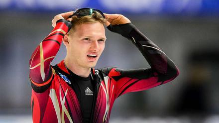 Bronze nach dem Debakel: Eisschnellläufer Patrick Beckert.