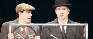 Der Dandy Bernie Wooster und sein Kammerdiener Jeeves sind Wodehouse' bekannteste Figuren. Hier in einer Theaterinszenierung in London. 