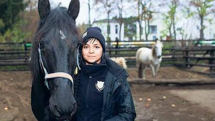 Anna Habermann, 25, aus Friedrichshain und Curley Sue aus Wannsee.