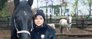 Anna Habermann, 25, aus Friedrichshain und Curley Sue aus Wannsee.