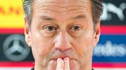 VfB Stuttgart auf Tabellenplatz 18: Da hilft nur noch - Huub Stevens.