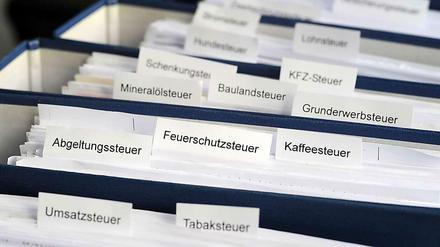Für alles eine Steuer. Für Kapitalerträge gilt bislang eine Abgeltungsteuer von 25 Prozent.