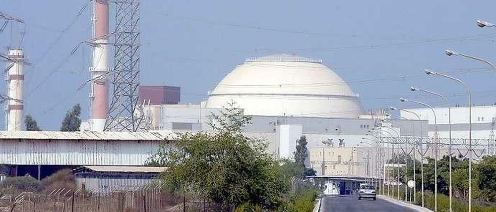 Seit vielen Jahren wird über Irans nukleare Pläne gestritten. Hier das Atomkraftwerk Buschehr