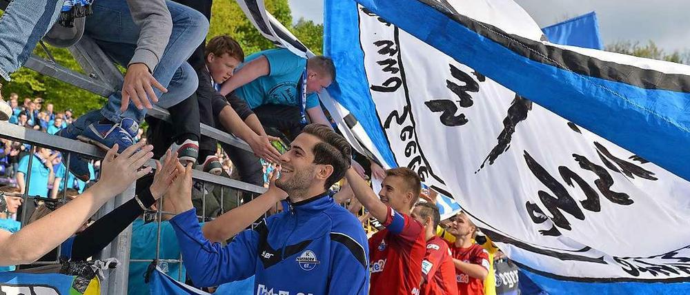 Ferien mit den Fans: Der SC Paderborn träumt vom Aufstieg in die Bundesliga.