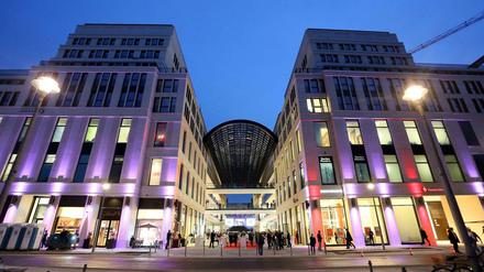 Die "Mall of Berlin" ist Berlins größtes Einkaufszentrum.