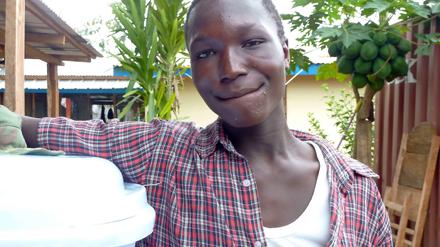 Kollie James aus Liberia hat Ebola überlebt.