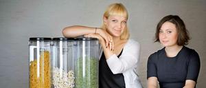 Die Unternehmerinnen Sara Wolf und Milena Glimbovski