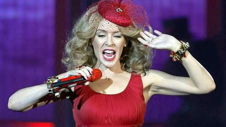 Ansichtsexemplar. So wäre Kylie Minogue auch auf den Bühnen von Berlin, Köln, München und Hamburg erschienen.