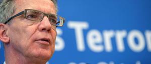 Bundesinnenminister Thomas de Maizière