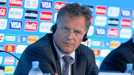 FIFA-Generalsekretär Valcke alle Fans aus Europa. Sie sollen nicht zu sorglos an den Zuckerhut fliegen. 