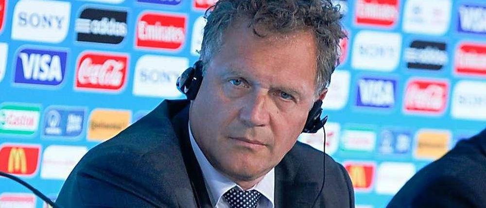FIFA-Generalsekretär Valcke alle Fans aus Europa. Sie sollen nicht zu sorglos an den Zuckerhut fliegen. 