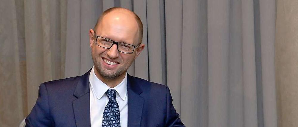 Arsenij Jazenjuk ist 39 Jahre alt, hat aber schon viel politische Erfahrung.