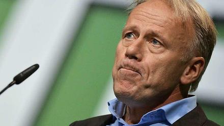 Der frühere Umweltminister Jürgen Trittin (Grüne) hat Ärger mit der eigenen Parteispitze.