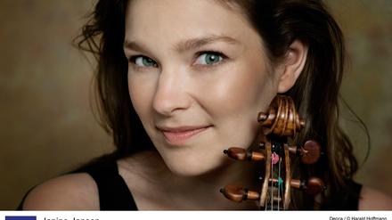 Die niederländische Geigenvirtuosin Janine Jansen.