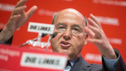 Linksfraktionschef Gregor Gysi