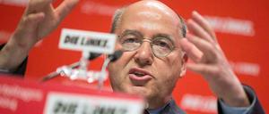 Linksfraktionschef Gregor Gysi