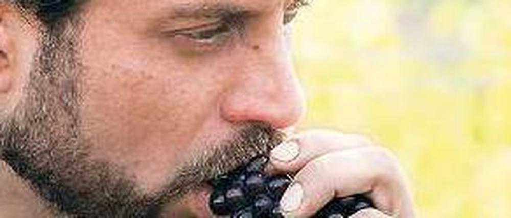 Mundet’s? Andreas Schultz bewirtschaft das Weingut des Töplitzer Klosterhofs bei Werder.
