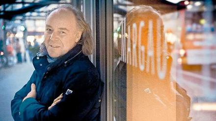 Michael Hoffmann vor seinem inzwischen geschlossenen Restaurant "Margaux"
