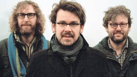 Bayrische Tüftelkönige: Martin Gretschmann, Micha und Markus Acher sind "The Notwist".