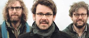 Bayrische Tüftelkönige: Martin Gretschmann, Micha und Markus Acher sind "The Notwist".