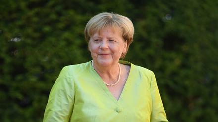 Ex-Kanzlerin Angela Merkel auf dem Richard Wagner Festival in Bayreuth.