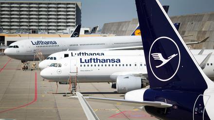 Am Mittwoch bleiben die Lufthansa-Maschinen am Boden.
