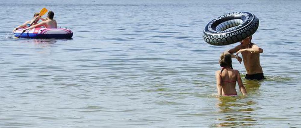 Hinein ins Vergnügen: Im Spektesee kann man ab Mai 2018 baden.