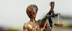 Eine Justitia. (Symbolfoto)