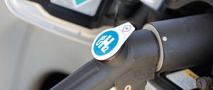 Eine Wasserstoff-Tankstelle in Berlin.