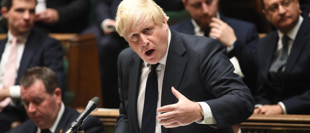 Boris Johnson, Premierminister von Großbritannien. 