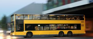 Doppeldeckerbus der BVG.