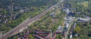 Noch Platz. Das Gelände des früheren Güterbahnhofs Köpenick wird bebaut.