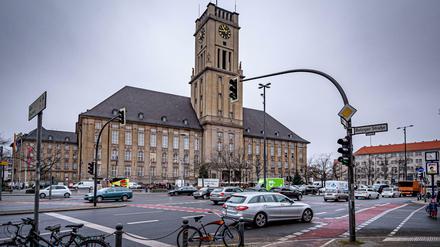 Das Rathaus Schöneberg.