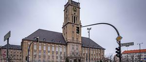 Das Rathaus Schöneberg.