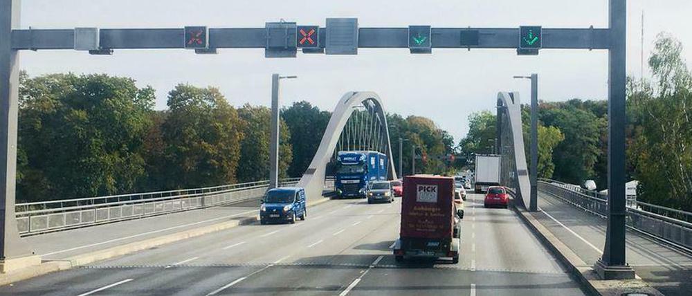 Die Pendlerpiste im Westen Berlins: die Heerstraße.