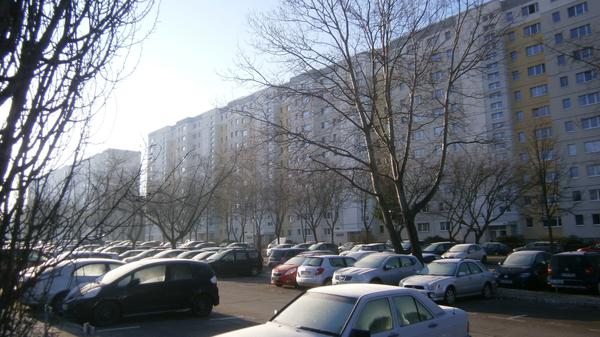 Die Michelangelostraße in Prenzlauer Berg.