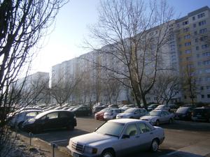 Die Michelangelostraße in Prenzlauer Berg.