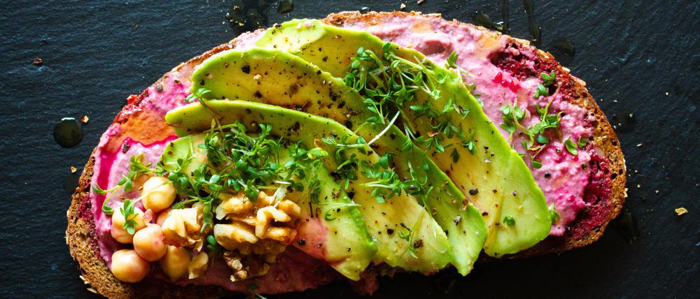 Avocado-Brot.