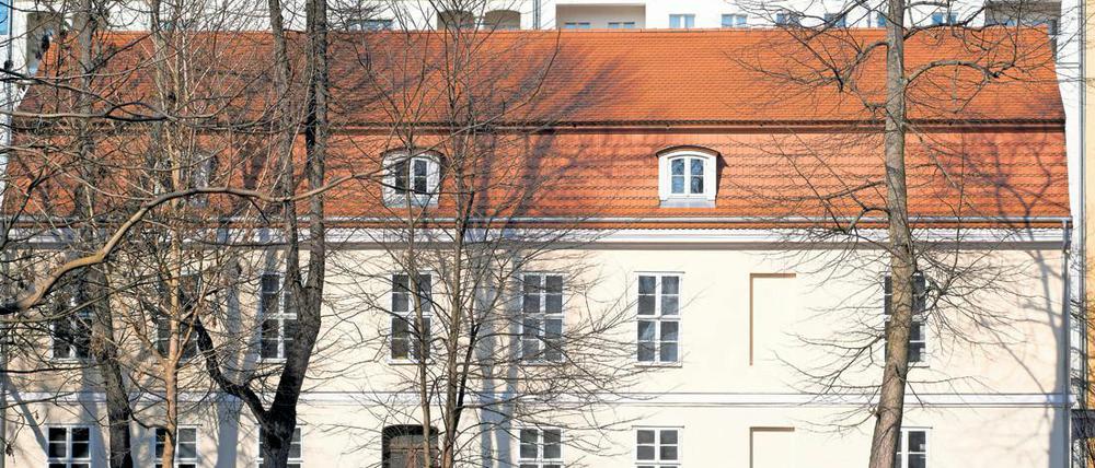 Die Rückseite des Schlösschens. Foto: Paul Siebel/TSP