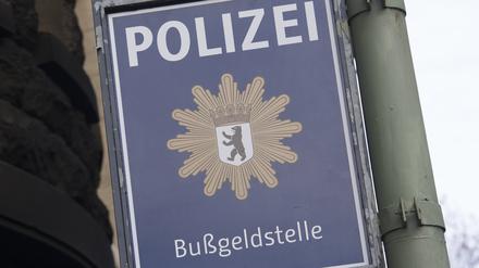 Im Lockdown gefangen: Die Bußgeldstelle der Berliner Polizei.