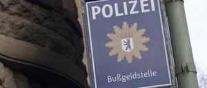 Im Lockdown gefangen: Die Bußgeldstelle der Berliner Polizei.
