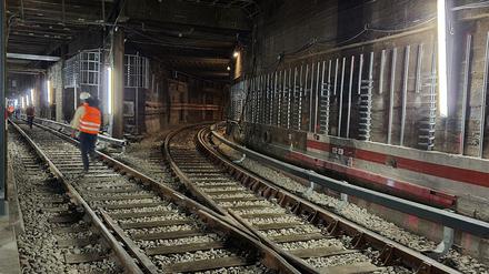 Abzweigung Waisentunnel
