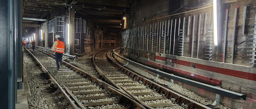 Abzweigung Waisentunnel