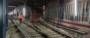 Abzweigung Waisentunnel
