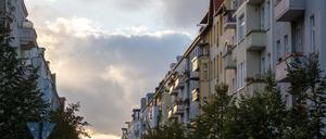 Die Gaudystraße in Prenzlauer Berg.