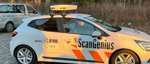 Ein "ScanCar" im Testbetrieb.