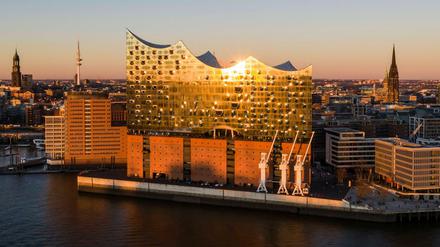 Die Elbphilharmonie in Hamburg.